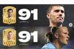 FC25英超球员最高评分：罗德里哈兰德91并列最高，德布劳内90